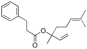 CAS#: 71617-12-4, 1,5-Dimethyl-1-Vinylhex-4-Enyl 3-Phenylpropionate