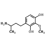 CAS 登录号：716307-20-9， 4-(3-氨基丁基)-2-甲氧基-1,3-苯二酚