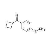 CAS#: 716341-27-4, Cyclobutyl[4-(methylsulfanyl)phenyl]methanone