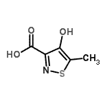CAS#: 716361-63-6, 4-Hydroxy-5-methyl-1,2-thiazole-3-carboxylic acid