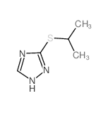 CAS#: 71705-08-3, 3-[(1-Methylethyl)Thio]-1H-1,2,4-Triazole