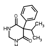 CAS 登录号：717144-20-2， 5-异丙基-5-苯基二氢-4,6(1H,5H)-嘧啶二酮