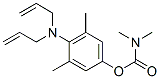 CAS 登录号：71735-25-6， 4-(二烯丙基氨基)-3,5-二甲基苯基二甲基氨基甲酸酯