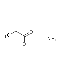 CAS#: 71745-82-9, Propanoic acid - copper ammoniate (1:1:1)
