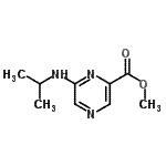 CAS#: 717851-89-3, Methyl 6-(isopropylamino)-2-pyrazinecarboxylate