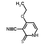 CAS#: 717875-86-0, 4-Ethoxy-2-thioxo-1,2-dihydro-3-pyridinecarbonitrile