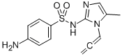 CAS 登录号：71795-48-7， 4-氨基-N-(5-甲基-1-(1,2-丙二烯基)-1H-咪唑-2-基)-苯磺酰胺