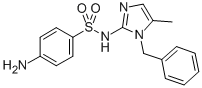 CAS 登录号：71795-49-8， 4-氨基-N-(5-甲基-1-(苯基甲基)-1H-咪唑-2-基)-苯磺酰胺