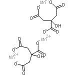 CAS#: 71799-92-3, Manganese(2+) 2-hydroxy-1,2,3-propanetricarboxylate (3:2)