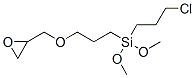 CAS#: 71808-64-5, 3-Chloropropyl-dimethoxy-[3-(2-oxiranylmethoxy)propyl]silane