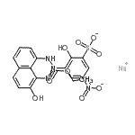CAS#: 71873-53-5, Sodium 3-({8-[(ethoxycarbonyl)amino]-2-hydroxy-1-naphthyl}diazenyl)-2-hydroxy-5-nitrobenzenesulfonate