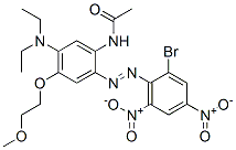 CAS 登录号：71889-12-8， N-[2-[(2-溴-4,6-二硝基苯基)偶氮]-5-(二乙基氨基)-4-(2-甲氧基乙氧基)苯基]-乙酰胺