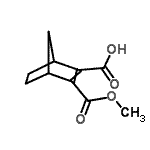 CAS 登录号：71913-08-1， 3-(甲氧羰基)双环[2.2.1]庚-2-烯-2-羧酸