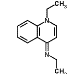CAS 登录号：719986-75-1， (4E)-N,1-二乙基-4(1H)-喹啉亚胺