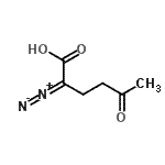CAS 登录号：7200-17-1， 2-重氮基-5-氧代己酸