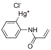 CAS 登录号：72136-45-9， 氯-[4-(丙-2-烯酰氨基)苯基]汞