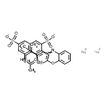 CAS 登录号：72175-19-0， 二钠5-乙酰氨基-4-羟基-3-({2-[4-(2-甲基-2-丁炔基)苯氧基]苯基}偶氮)-2,7-萘二磺酸酯