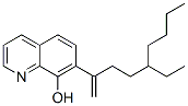 CAS 登录号：72175-38-3， 7-(4-乙基-1-亚甲基辛基)-8-喹啉醇