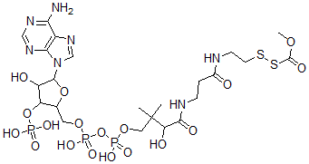 CAS#: 72205-57-3, Methoxycarbonyl-Coenzyme A Disulfide