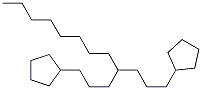 CAS#: 7225-68-5, 1-Cyclopentyl-4-(3-Cyclopentylpropyl)Dodecane