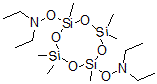 CAS#: 72259-78-0, N,N'-[(2,4,4,6,8,8-Hexamethylcyclotetrasiloxane-2,6-Diyl) Bis(Oxy)] Bis[N-Ethyl-Ethanamine]