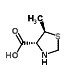 CAS#: 72274-40-9, (4R,5R)-5-Methyl-1,3-thiazolidine-4-carboxylic acid