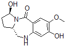 CAS 登录号：72274-97-6， (3R-顺式)-1,2,3,10,11,11a-六氢-3,8-二羟基-7-甲氧基-5H-吡咯并(2,1-c)(1,4)苯并二氮杂卓-5-酮