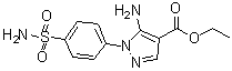 CAS#: 72292-62-7, Ethyl 5-amino-1-(4-sulfamoylphenyl)-1H-pyrazole-4-carboxylate