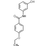 CAS 登录号：723255-70-7， 4-乙氧基-N-(3-羟基苯基)苯甲酰胺