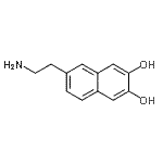 CAS 登录号：72328-92-8， 6-(2-氨基乙基)-2,3-萘二酚