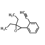 CAS 登录号：723340-31-6， 2,2-二乙基-3-(2-乙炔基苯基)环氧乙烷