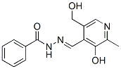 CAS 登录号：72343-06-7， N'-[(E)-[5-(羟基甲基)-2-甲基-3-氧代吡啶-4-亚基]甲基]苯甲酰肼