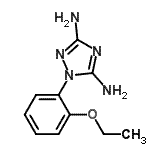 CAS#: 723725-62-0, 1-(2-Ethoxyphenyl)-1H-1,2,4-triazole-3,5-diamine