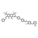 CAS#: 72379-45-4, 4-Amino-5-hydroxy-3-{[4'-({2-hydroxy-4-[(2-methylphenyl)amino]phenyl}diazenyl)-4-biphenylyl]diazenyl}-6-(phenyldiazenyl)-2,7-naphthalenedisulfonic acid