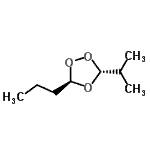 CAS 登录号：72444-60-1， (3R,5R)-3-异丙基-5-丙基-1,2,4-三氧杂环戊烷