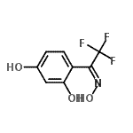 CAS#: 724466-51-7, 4-[(1E)-2,2,2-Trifluoro-N-hydroxyethanimidoyl]-1,3-benzenediol