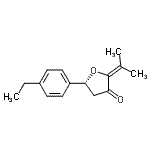 CAS#: 724477-84-3, (5R)-5-(4-Ethylphenyl)-2-isopropylidenedihydro-3(2H)-furanone