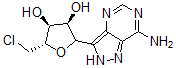 CAS 登录号：72453-27-1， (3R,4S,5S)-2-(7-氨基-2H-吡唑并[5,4-e]嘧啶-3-基)-5-(氯甲基)四氢呋喃-3,4-二醇