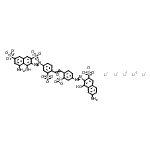 CAS 登录号：72453-59-9， 戊锂5-氨基-3-{[4-(2-{4-[(7-氨基-1-羟基-3-磺酸-2-萘基)偶氮]-2-磺酸苯基}乙烯基)-3-磺酸苯基]偶氮}-4-羟基-2,7-萘二磺酸酯