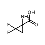 CAS 登录号：724700-75-8， 1-氨基-2,2-二氟环丙烷羧酸