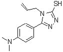 CAS#: 724749-10-4, 4-Allyl-5-[4-(dimethylamino)phenyl]-4H-1,2,4-triazole-3-thiol