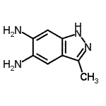 CAS#: 724767-00-4, 3-Methyl-1H-indazole-5,6-diamine
