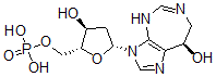CAS 登录号：72490-67-6， [(2R,3S,5R)-3-羟基-5-[(8R)-8-羟基-7,8-二氢-4H-咪唑并[5,4-d][1,3]二氮杂卓-3-基]四氢呋喃-2-基]甲基磷酸二氢酯