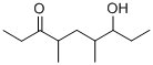 CAS 登录号：72522-40-8， 7-羟基-4,6-二甲基壬烷-3-酮