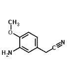 CAS 登录号：725256-16-6， (3-氨基-4-甲氧基苯基)乙腈