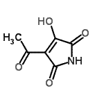 CAS 登录号：72543-14-7， 3-乙酰基-4-羟基-1H-吡咯-2,5-二酮