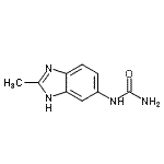 CAS#: 72550-37-9, 1-(2-Methyl-1H-benzimidazol-5-yl)urea