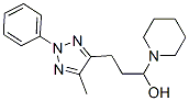 CAS 登录号：72570-66-2， 1-[3-(5-甲基-3-苯基-1,2,4-三唑-1-基)丙基]哌啶-3-醇
