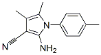 CAS#: 72578-53-1, 2-Amino-4,5-Dimethyl-1-(4-Methylphenyl)Pyrrole-3-Carbonitrile