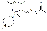 CAS 登录号：72606-27-0， 2-(4-甲基哌嗪-1-基)-N-[(2,4,6-三甲基苯基)亚甲基氨基]乙酰胺
